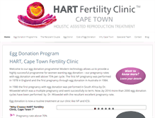 Tablet Screenshot of eggdonation.co.za